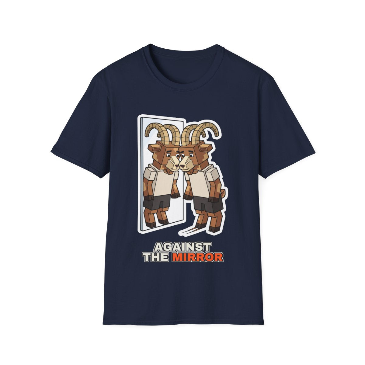 Against The Mirror - Navy - front