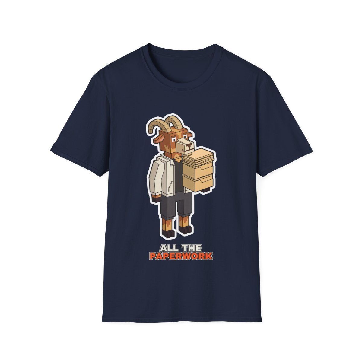 All The Paperwork - Navy - front