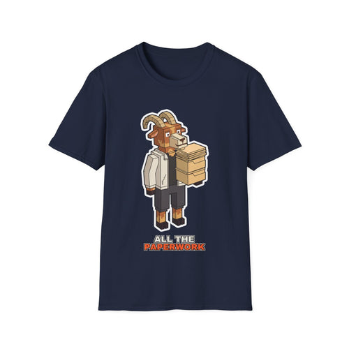 All The Paperwork - Navy - front