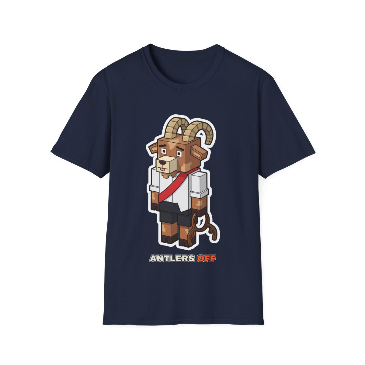 Antlers Off - Navy - front