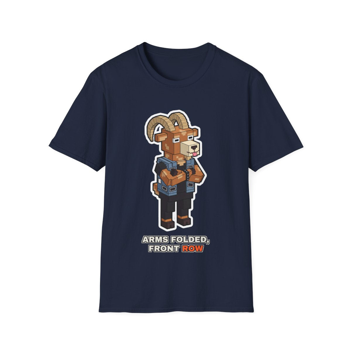 Arms Folded, Front Row - Navy - front