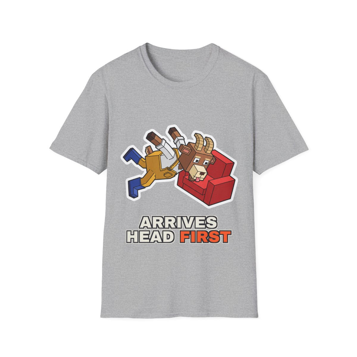 Arrives Head First - Sport Grey - front
