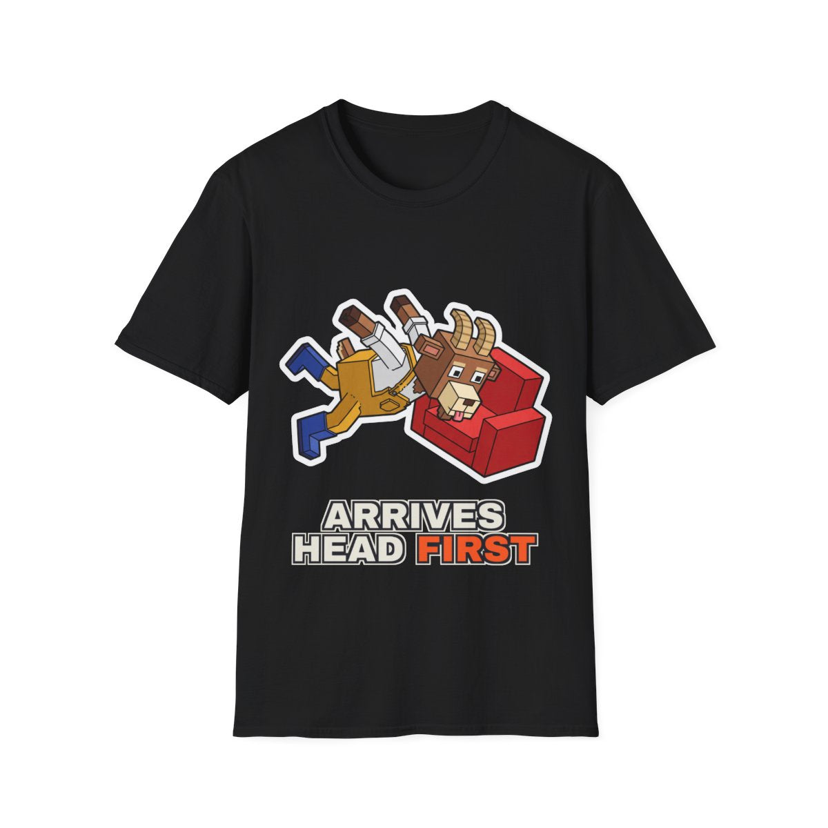 Arrives Head First - Black - front