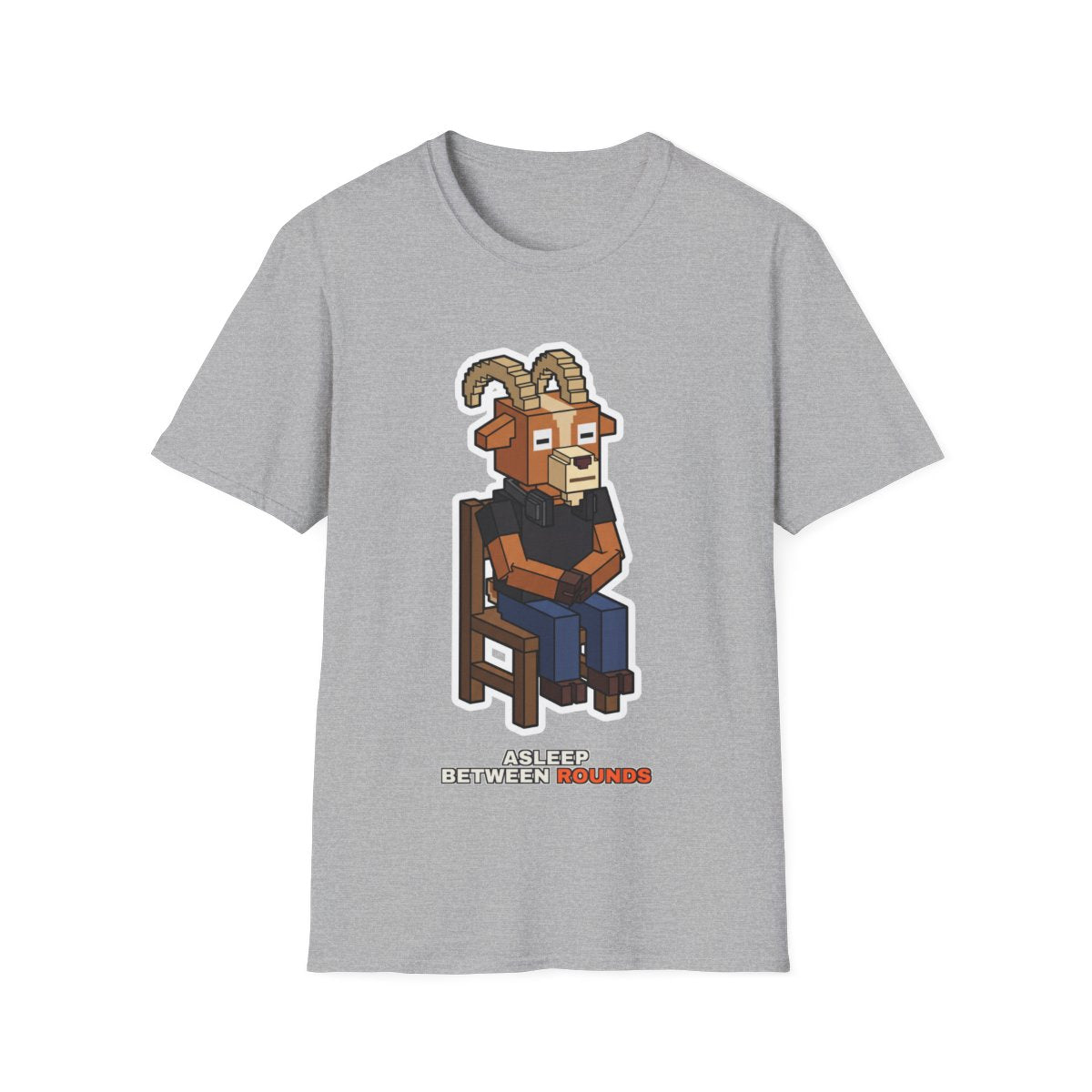 Asleep Between Rounds - Sport Grey - front