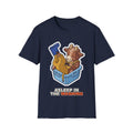 Asleep In The Washing - Navy - front