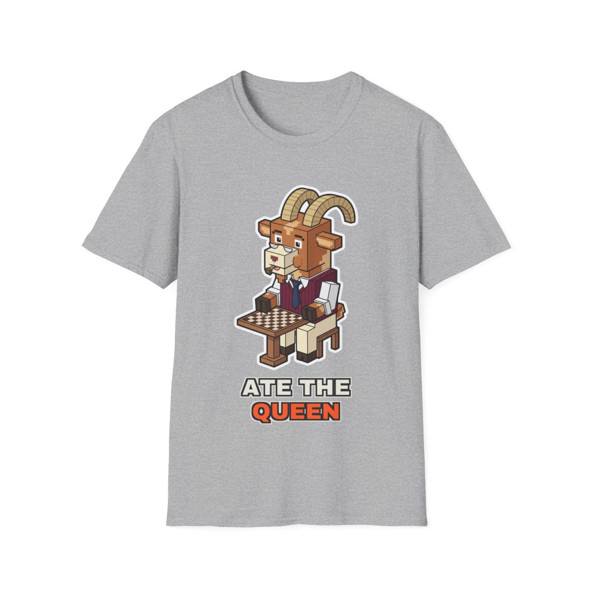 Ate The Queen - Sport Grey - front