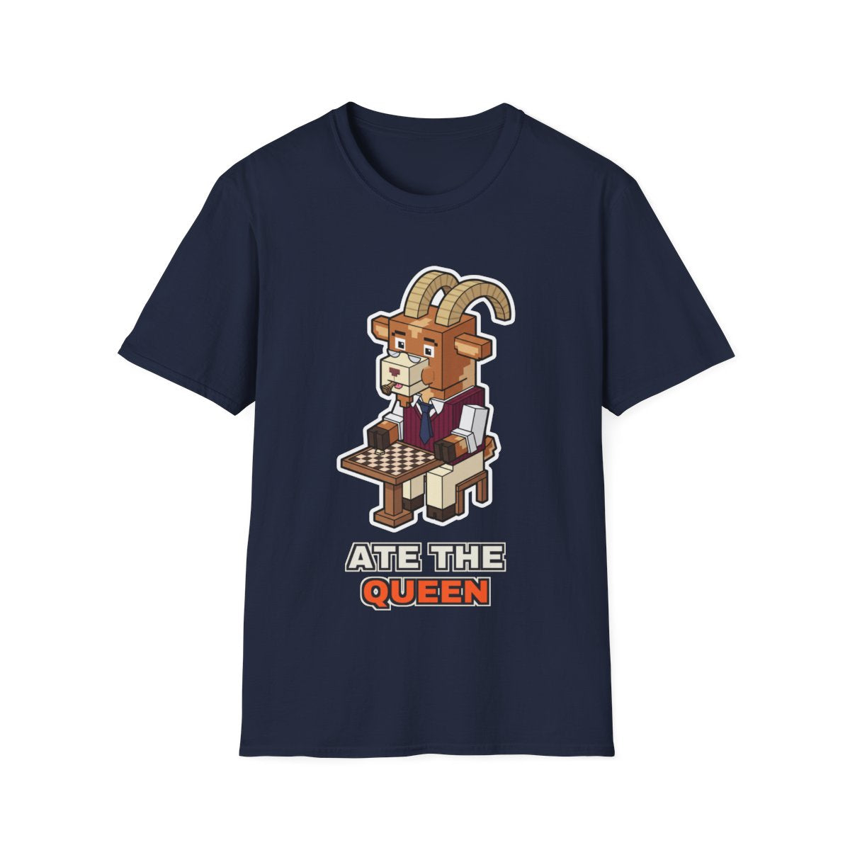 Ate The Queen - Navy - front