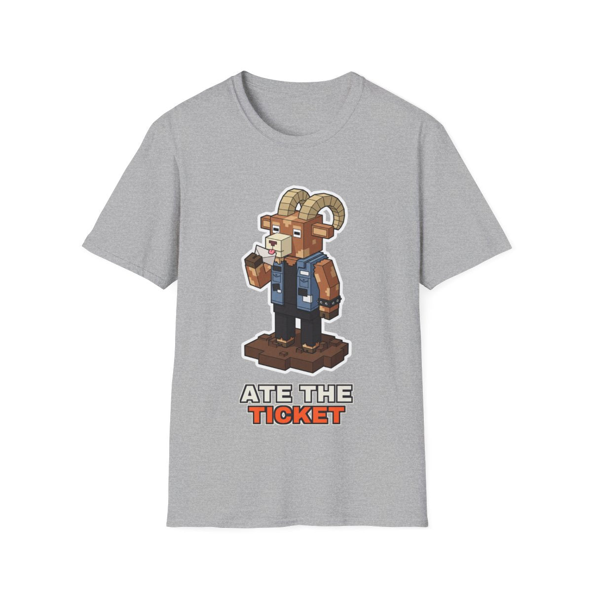 Ate The Ticket - Sport Grey - front