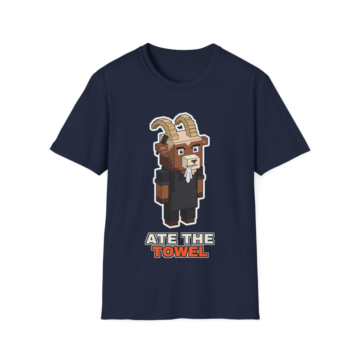 Ate The Towel - Navy - front