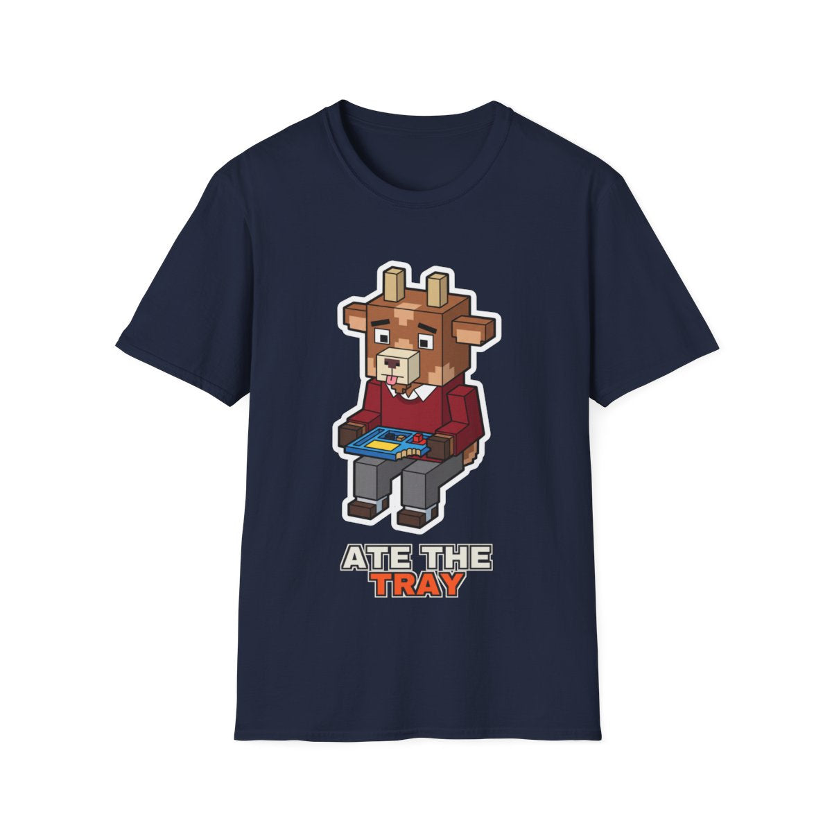 Ate The Tray - Navy - front