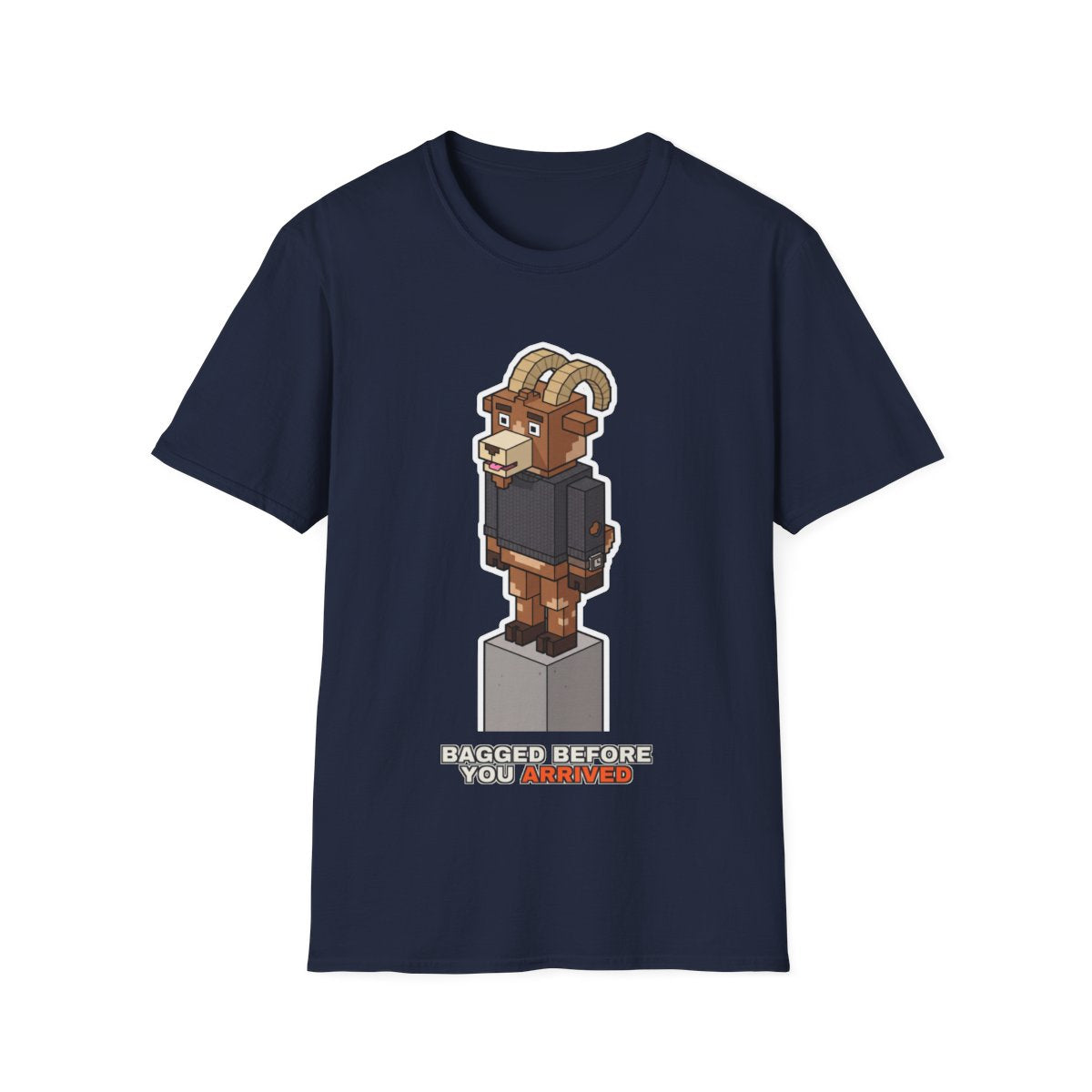 Bagged Before You Arrived - Navy - front