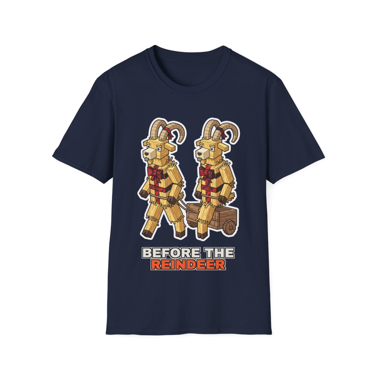 Before The Reindeer - Navy - front