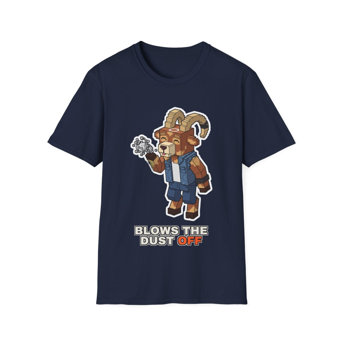 Blows The Dust Off - Navy - front