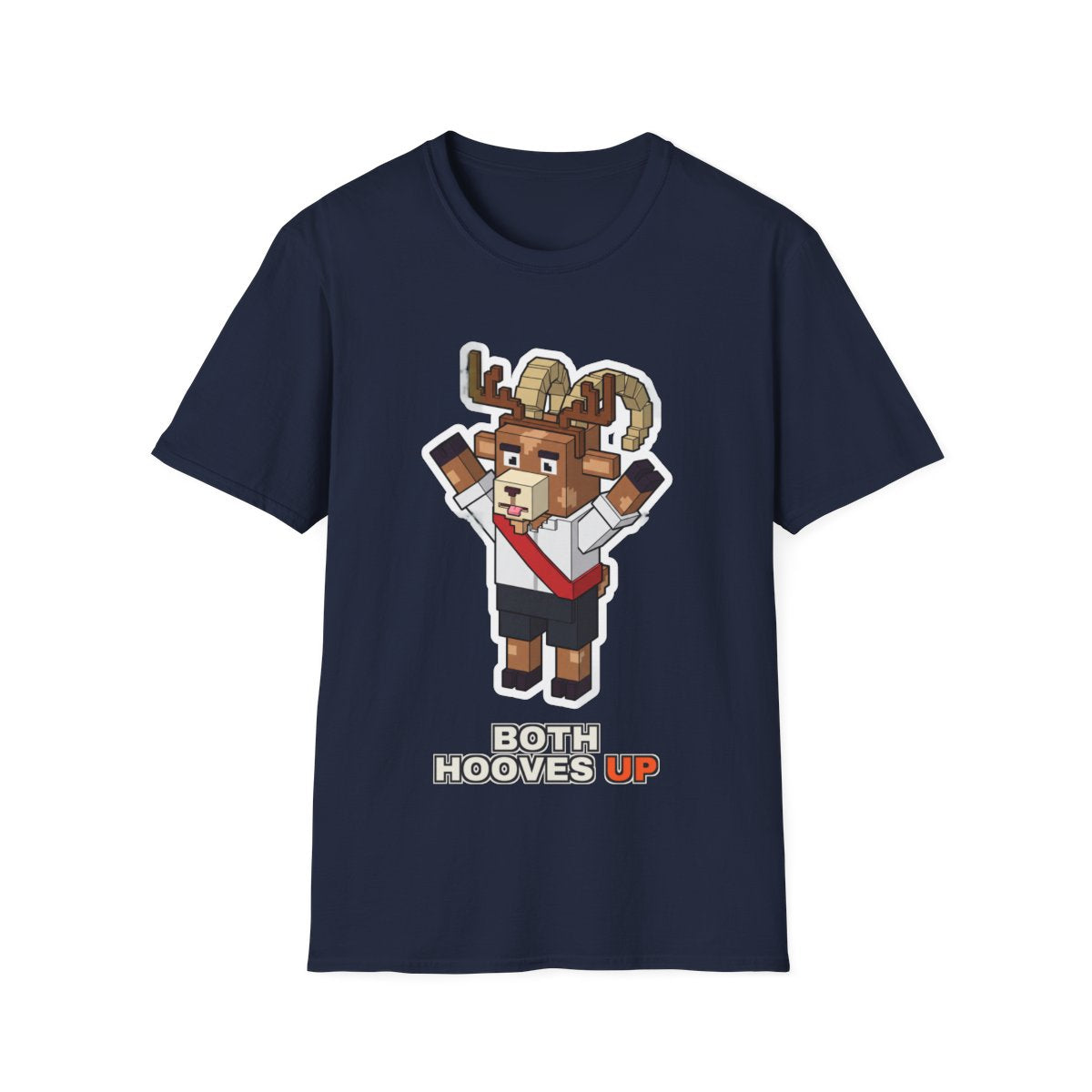 Both Hooves Up - Navy - front