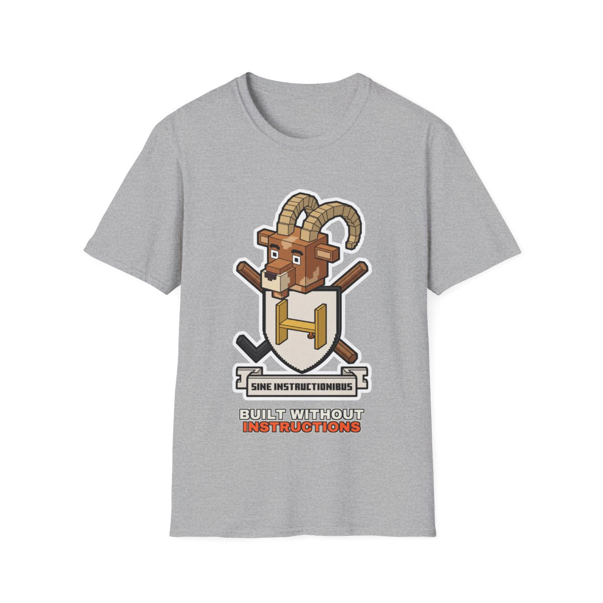Built Without Instructions - Sport Grey - front