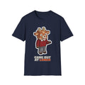 Came Out At Lunch - Navy - front