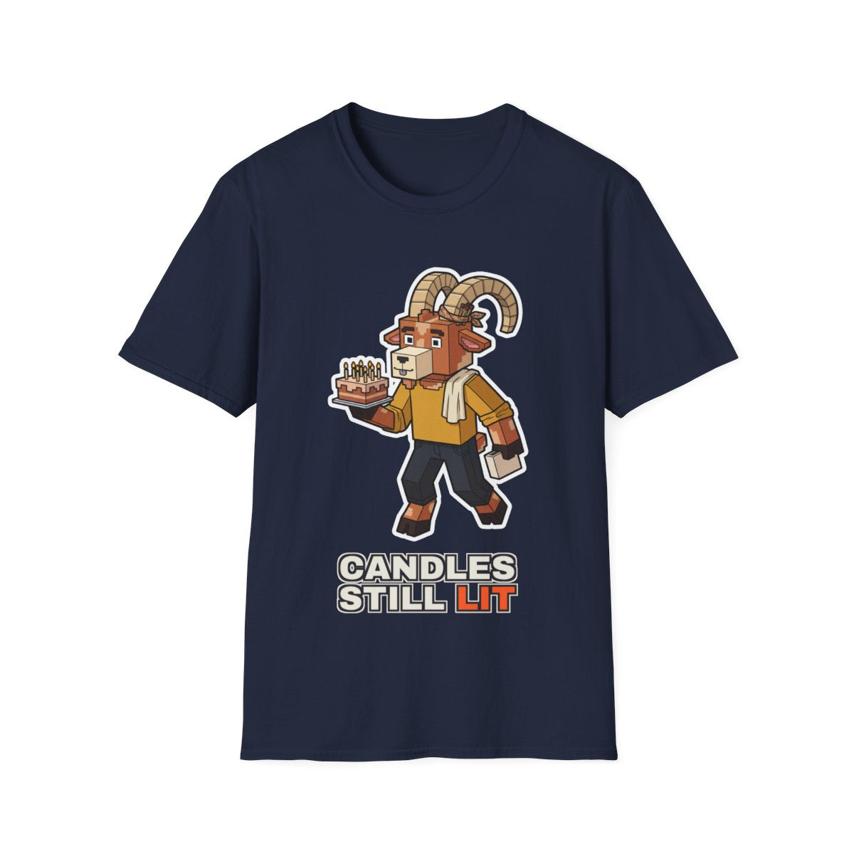 Candles Still Lit - Navy - front