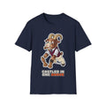 Castled In One Shove - Navy - front
