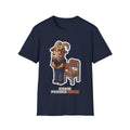 Chair Pushed Back - Navy - front