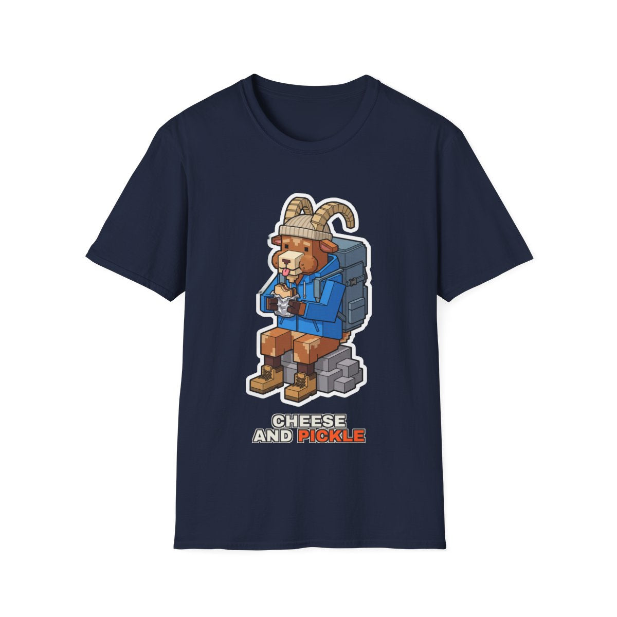 Cheese And Pickle - Navy - front