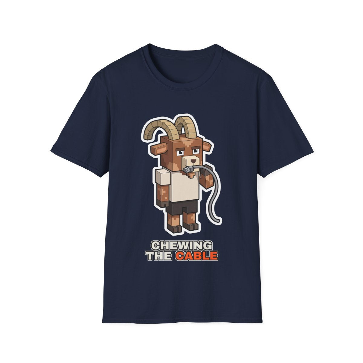 Chewing The Cable - Navy - front