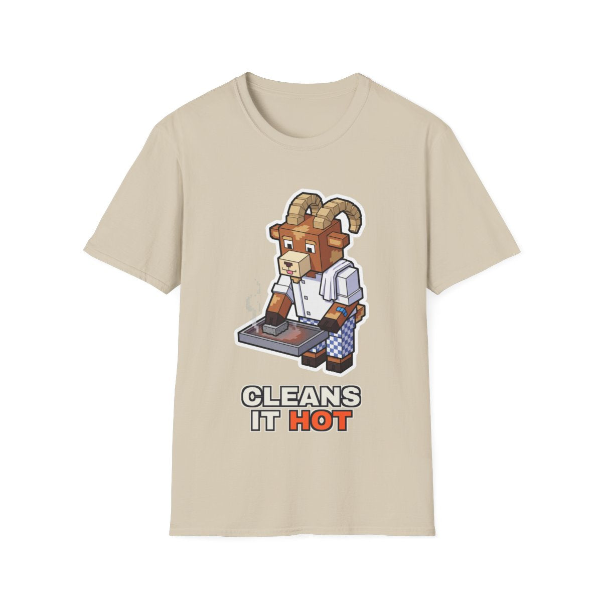 Cleans It Hot - Sand - front