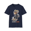 Clock Slam - Navy - front