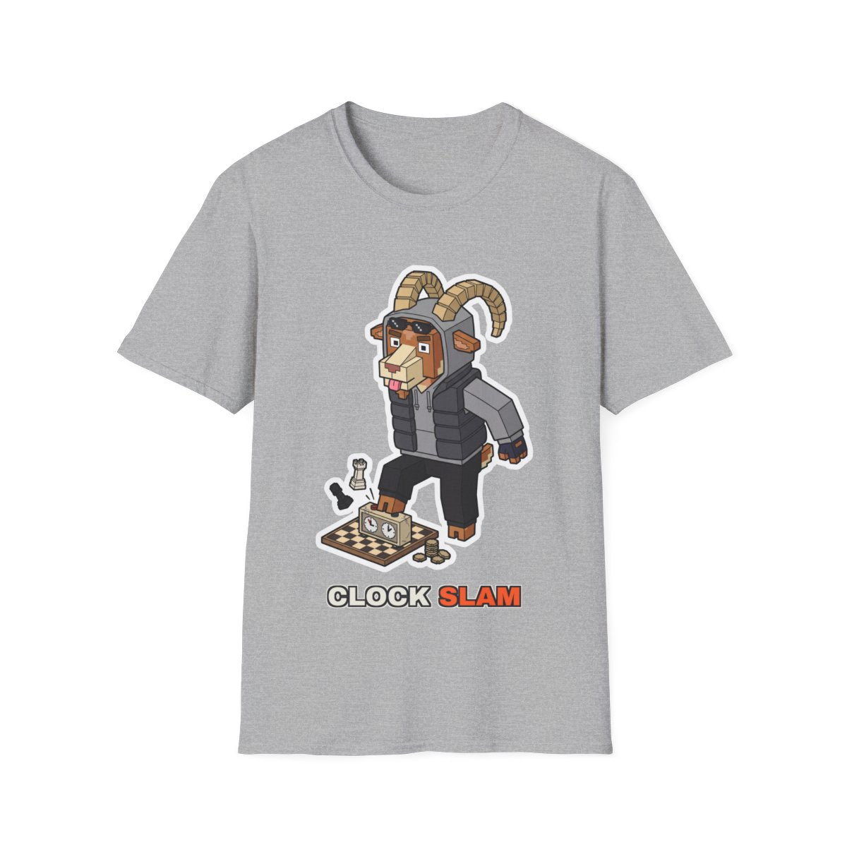 Clock Slam - Sport Grey - front