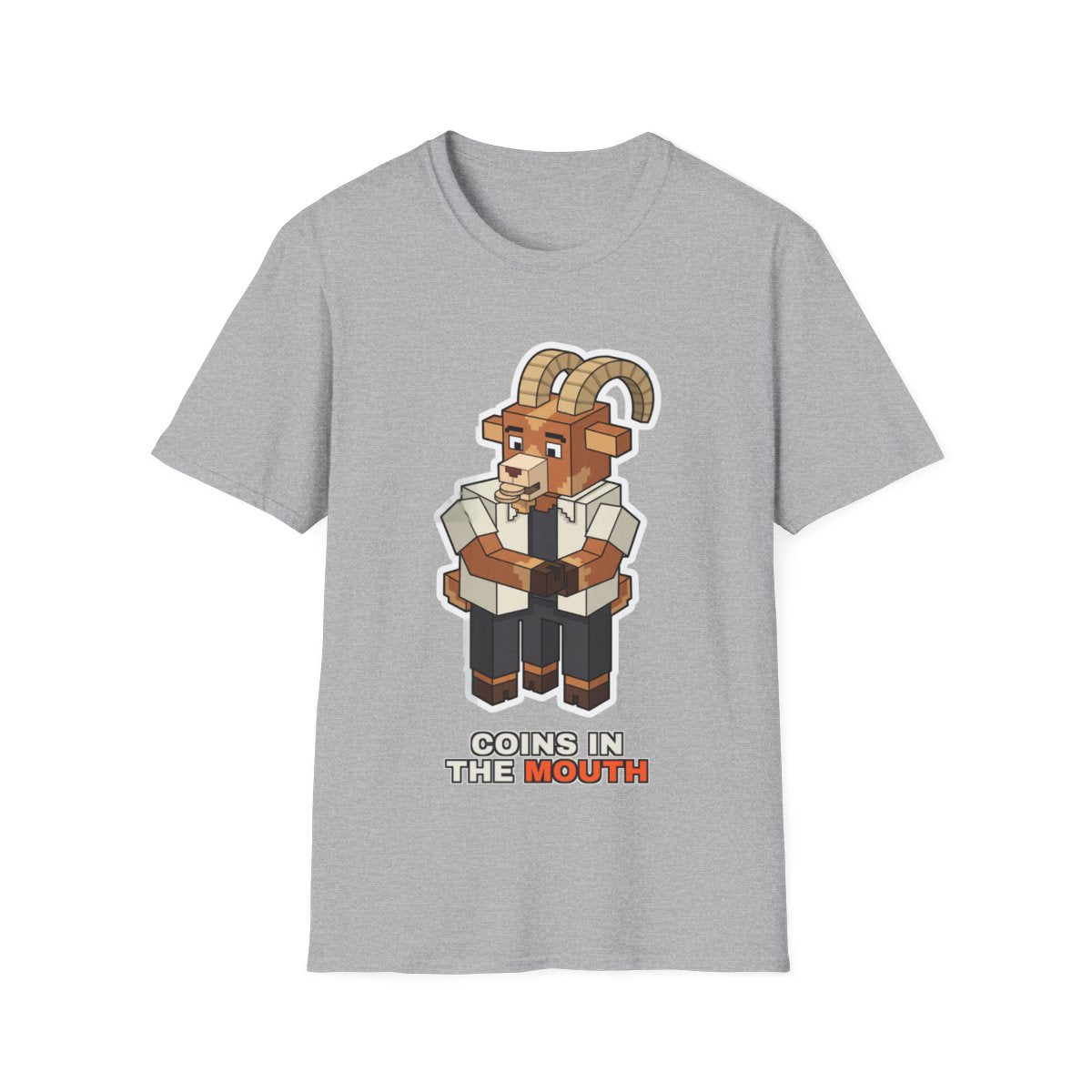 Coins In The Mouth - Sport Grey - front