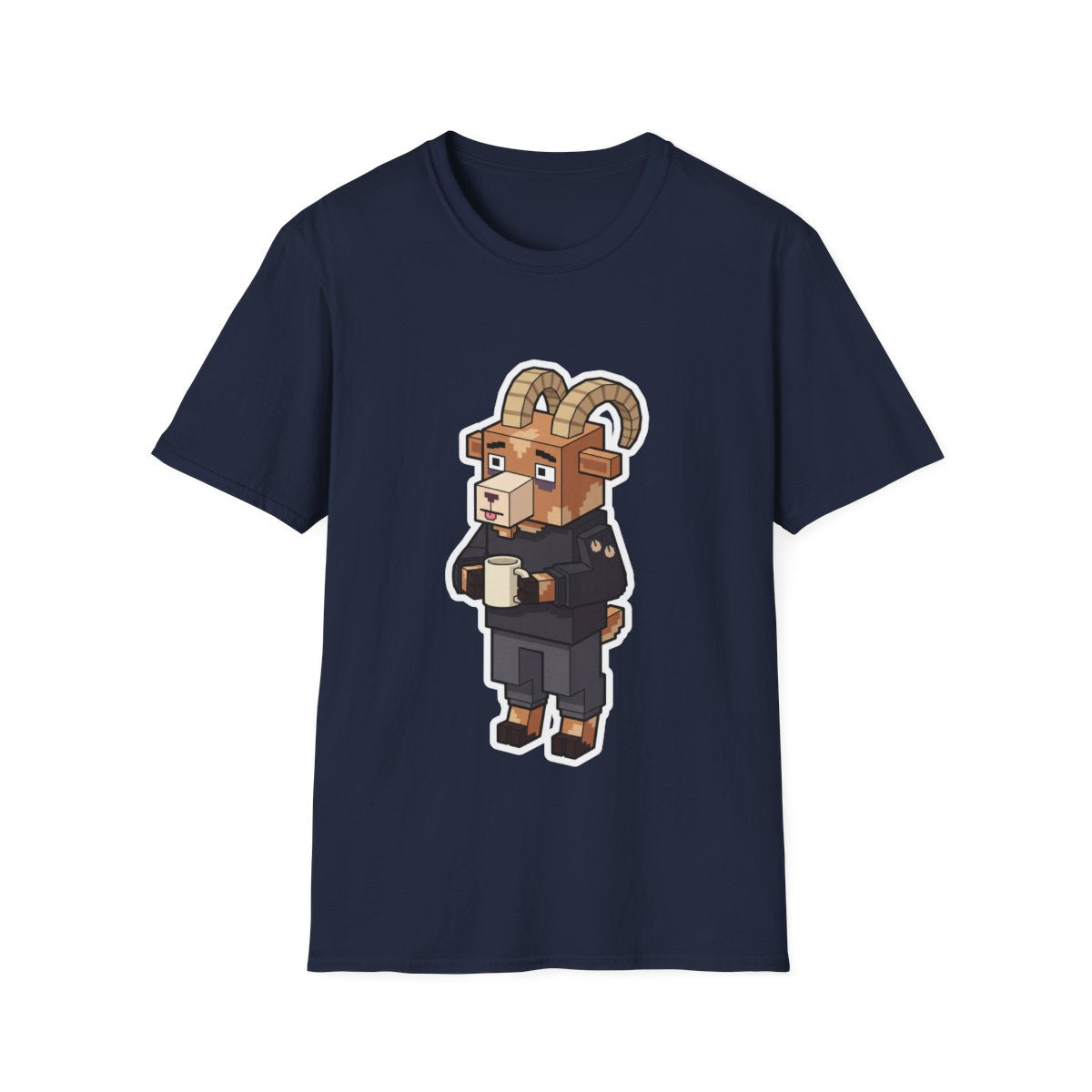 Cold Tea, Again - Navy - front