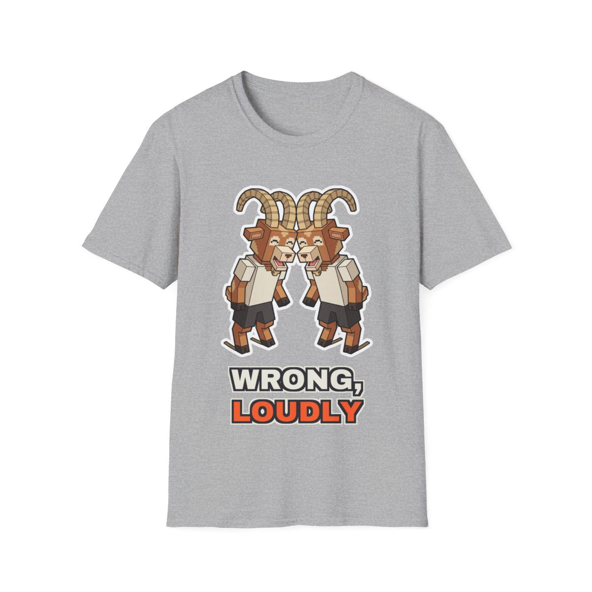 Confidently Mistaken - Sport Grey - front