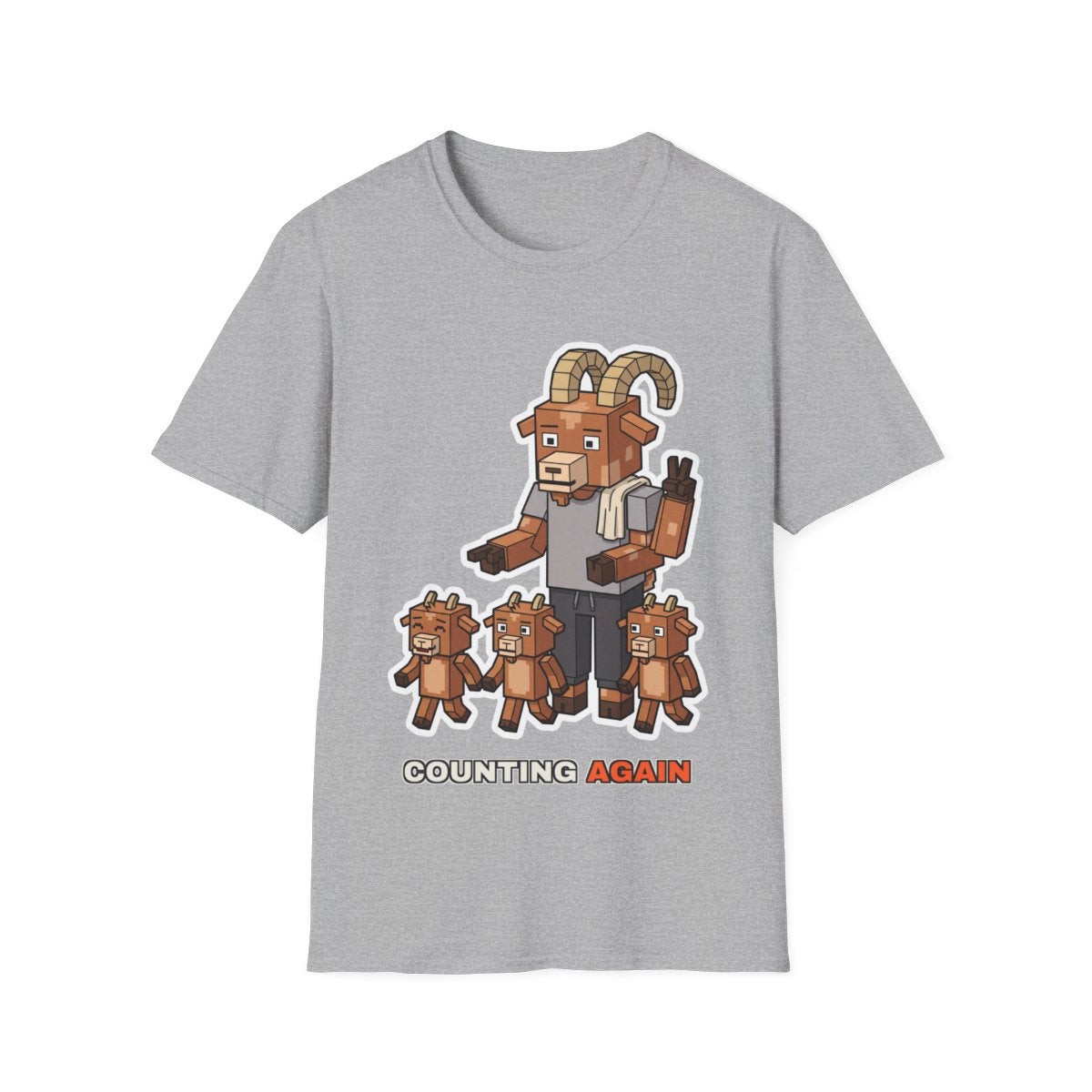 Counting Again - Sport Grey - front