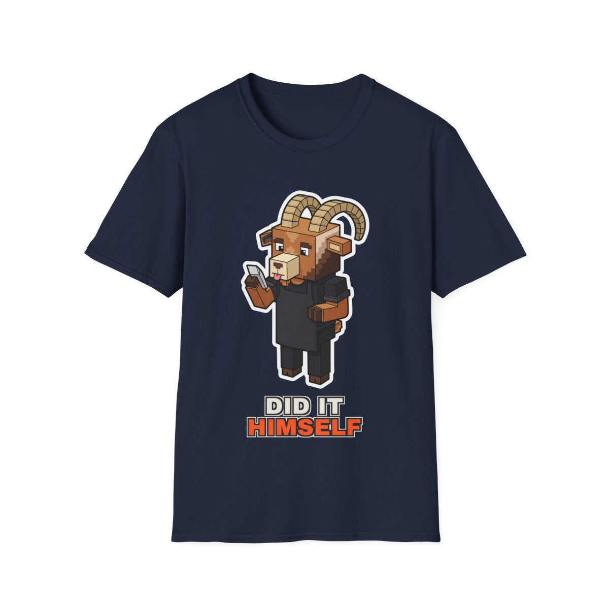 Did It Himself - Navy - front
