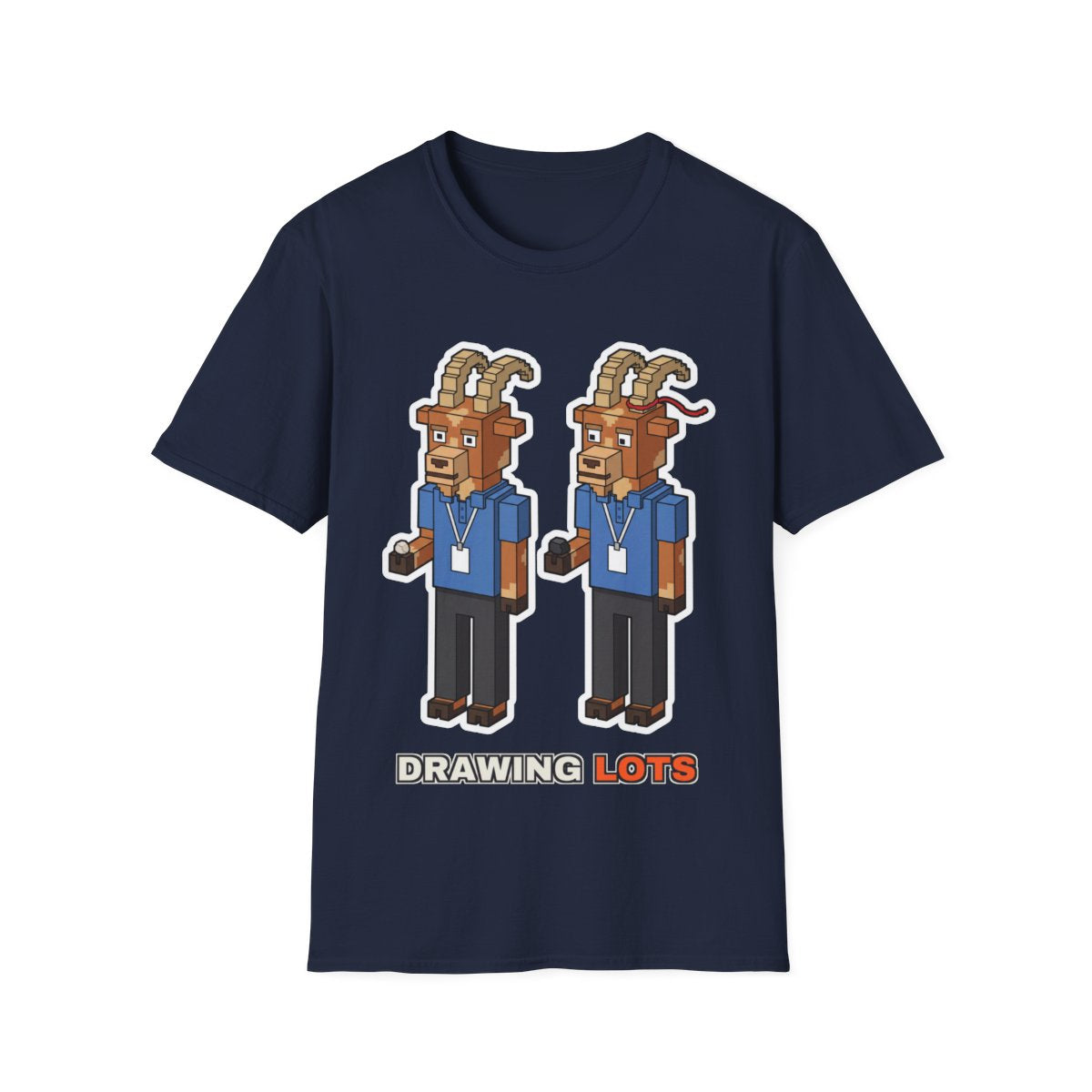 Drawing Lots - Navy - front