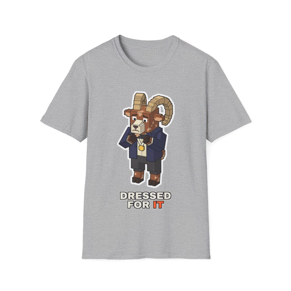 Dressed For It - Sport Grey - front