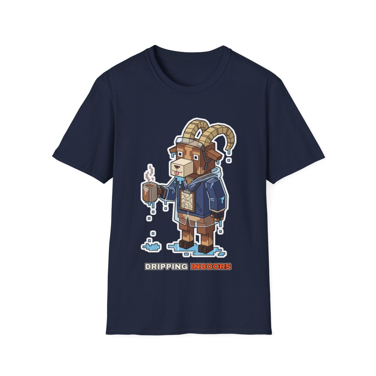 Dripping Indoors - Navy - front