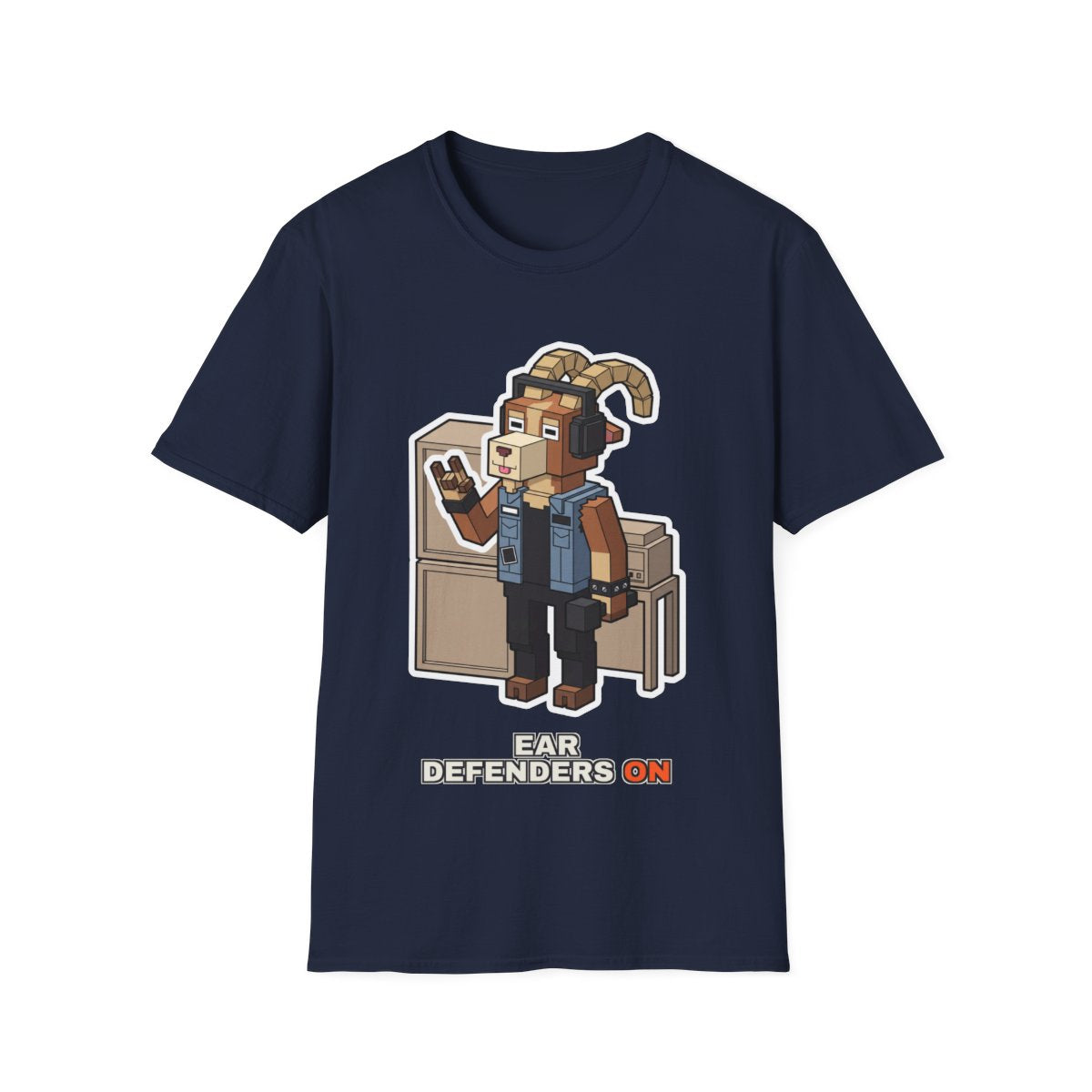 Ear Defenders On - Navy - front