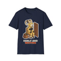 Early And Waiting - Navy - front