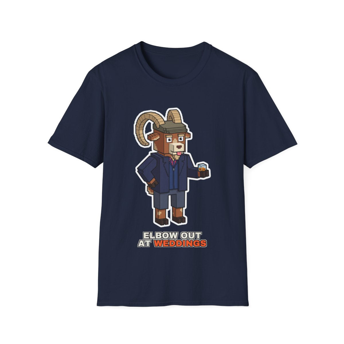 Elbow Out At Weddings - Navy - front