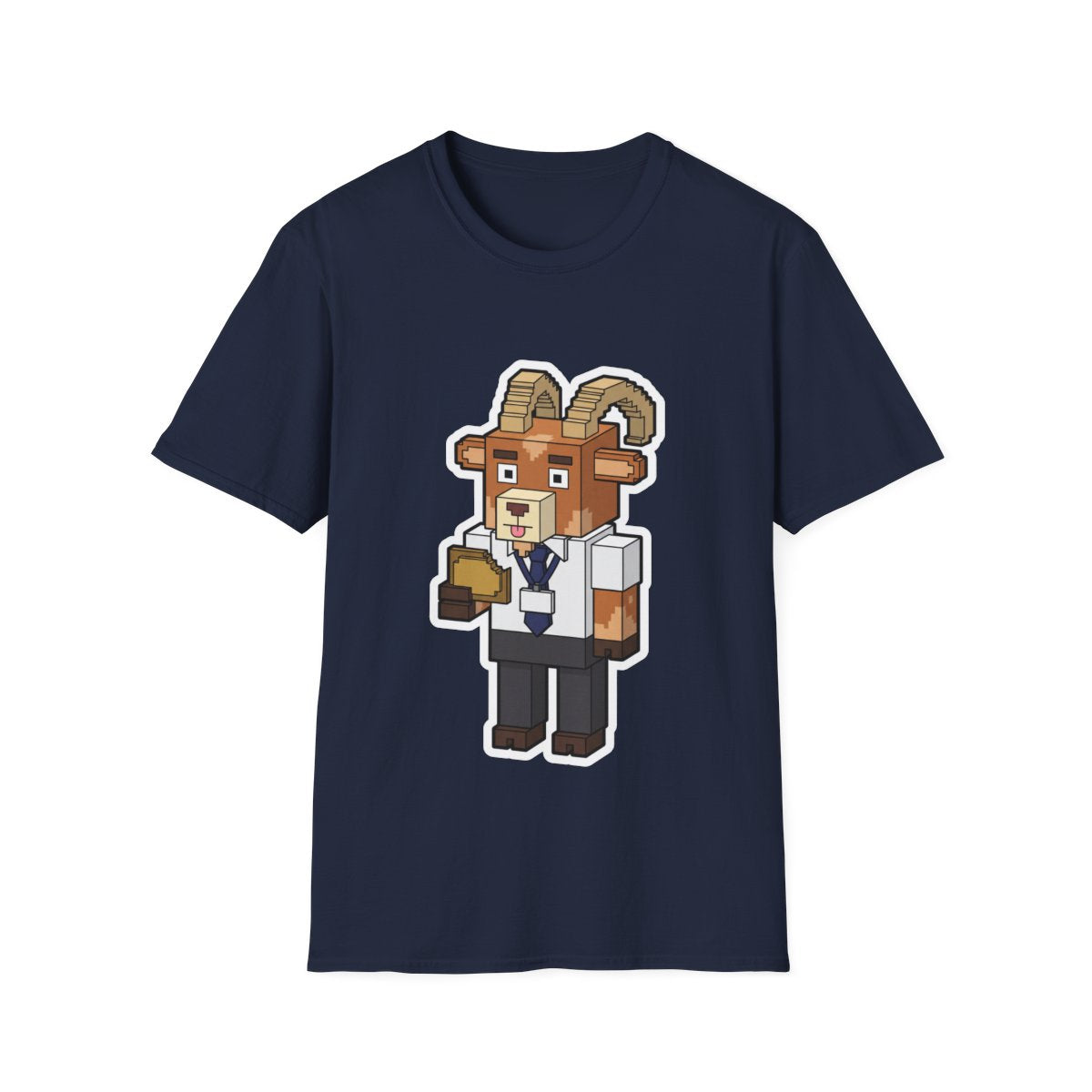 Employee Of All Time - Navy - front
