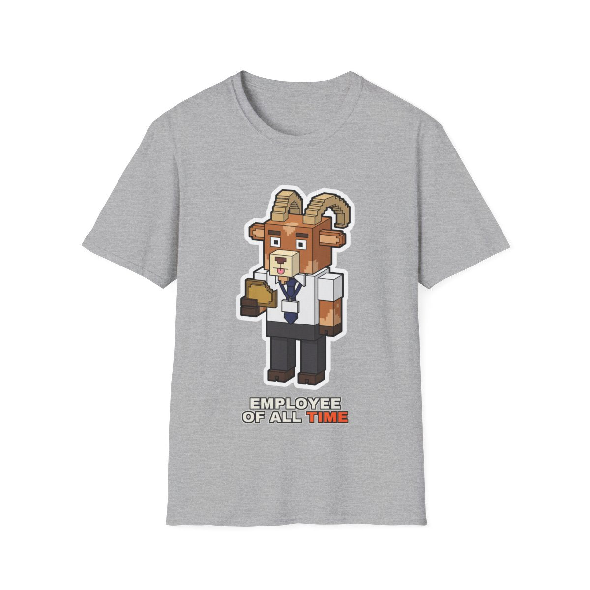 Employee Of All Time - Sport Grey - front