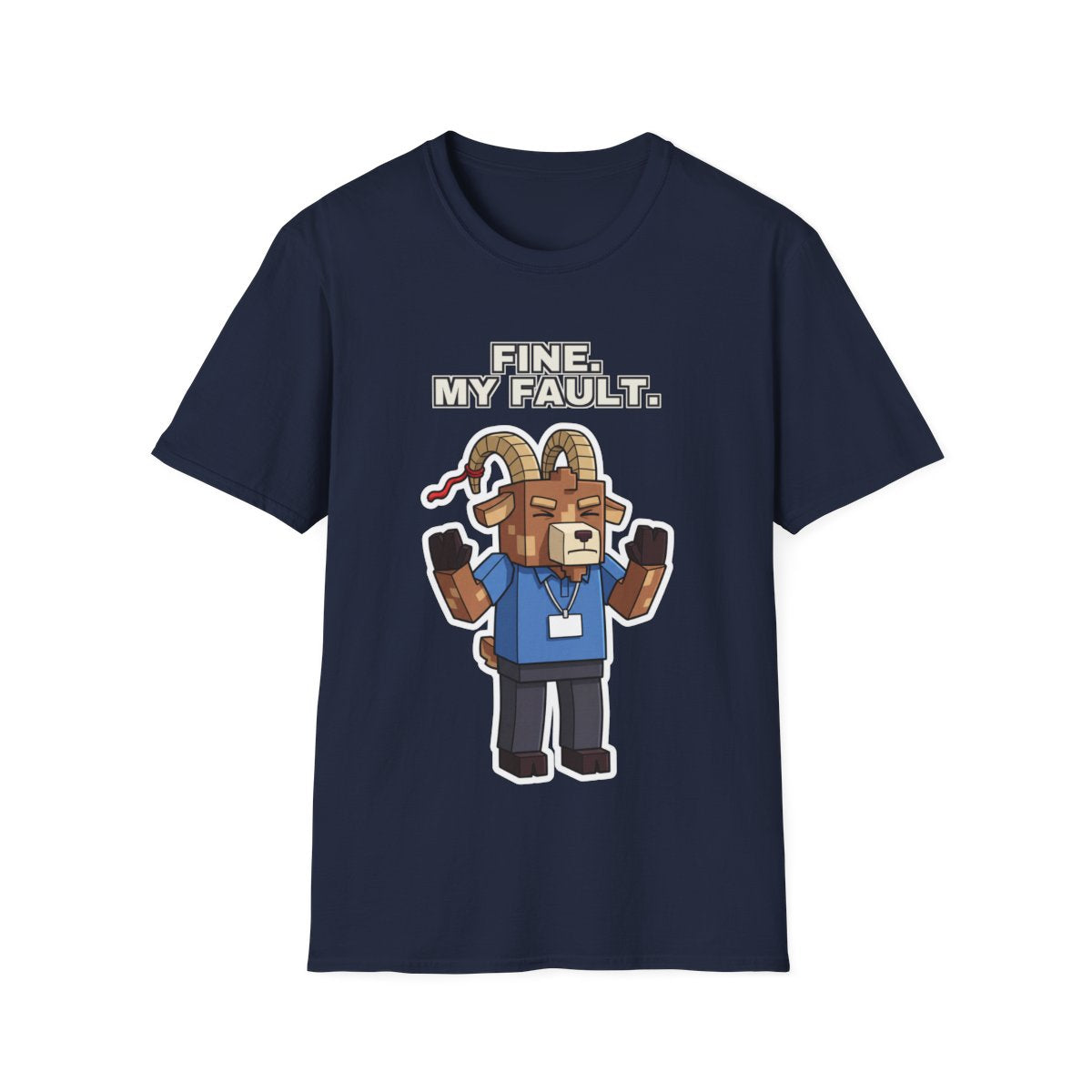 Ending The Discussion - Navy - front