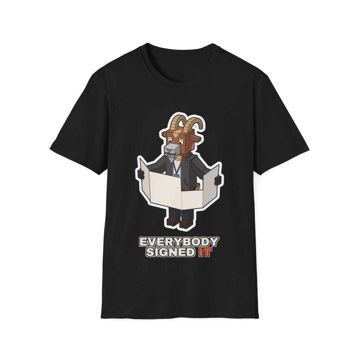 Everybody Signed It - Black - front