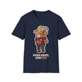 Eyes Shut, Jaw Set - Navy - front