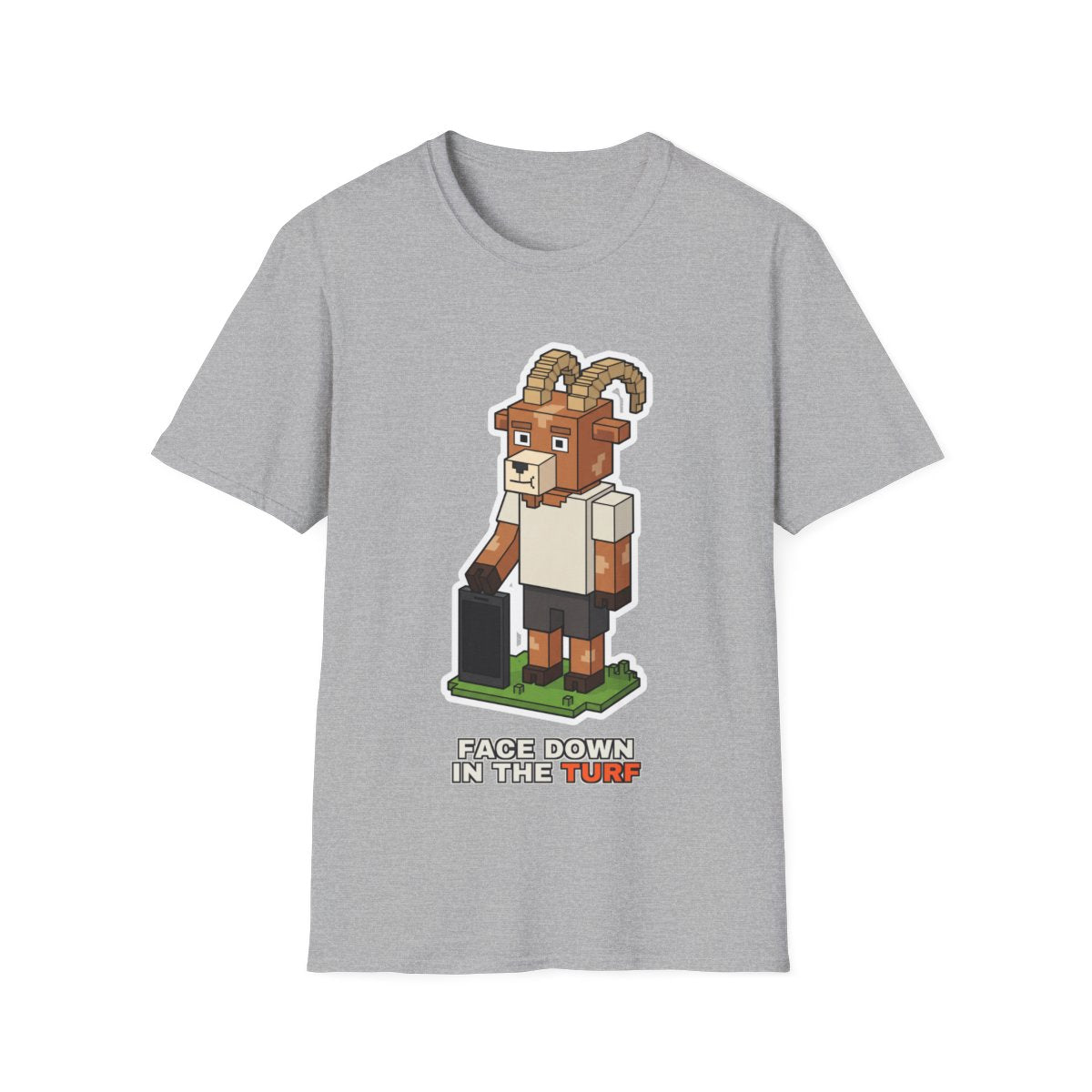 Face Down In The Turf - Sport Grey - front