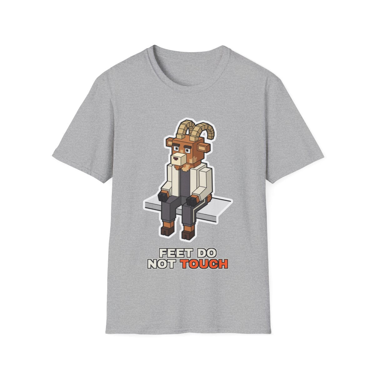 Feet Do Not Touch - Sport Grey - front