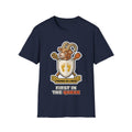 First In The Queue - Navy - front