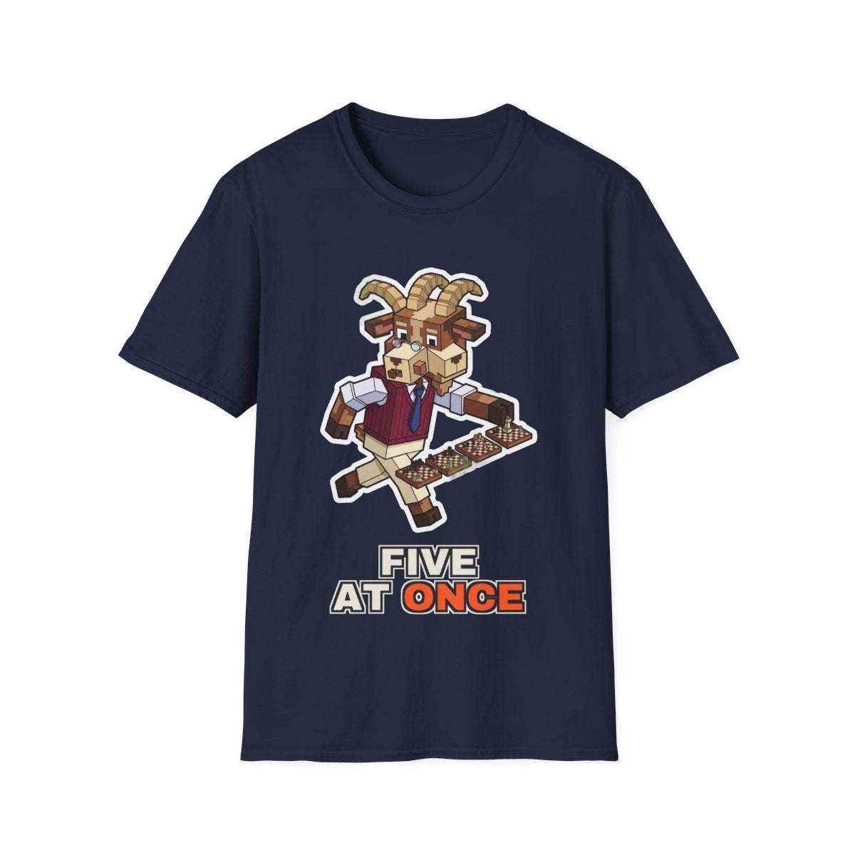 Five At Once - Navy - front