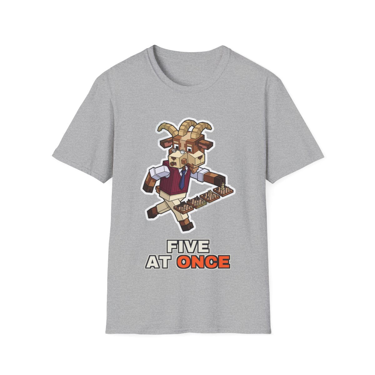 Five At Once - Sport Grey - front