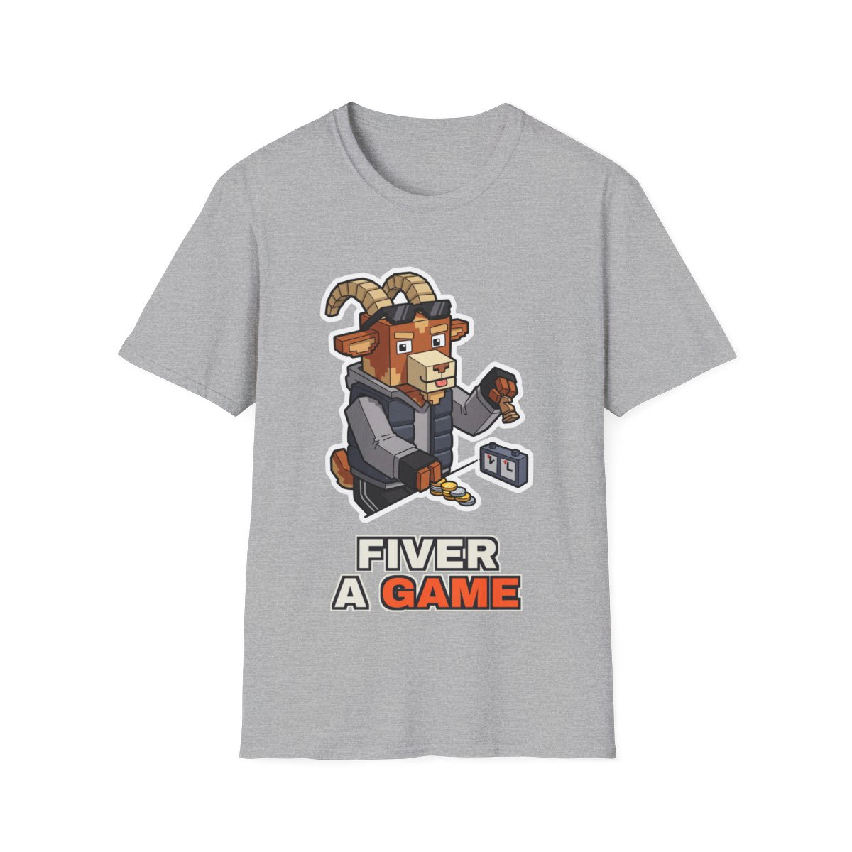 Fiver A Game - Sport Grey - front